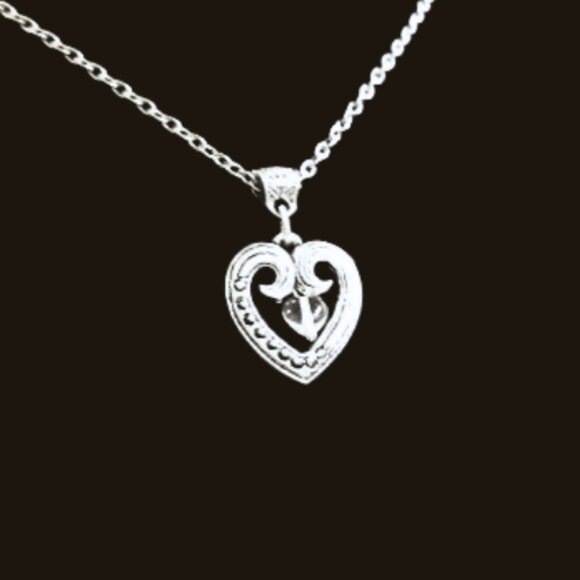 Two Hearts Are Better Than One Necklace - Picture 3 of 4